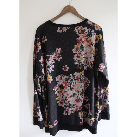 Maurices Floral Long Sleeve Top XXL Preowned - Picture 4 of 6